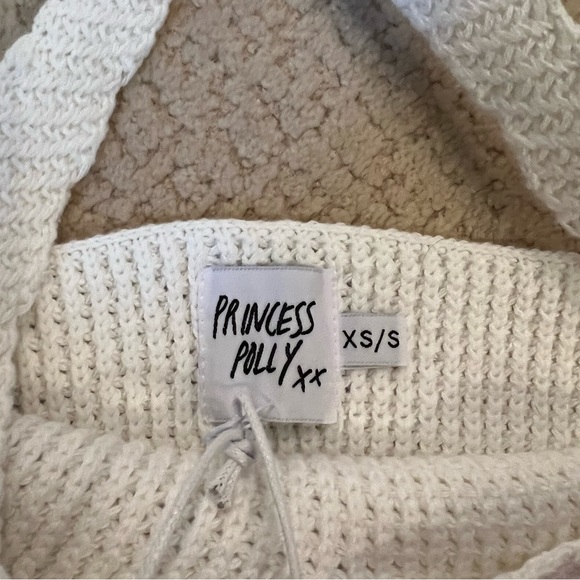 Princess Polly Knit Crochet Halter Top Size XS/S - Picture 5 of 7